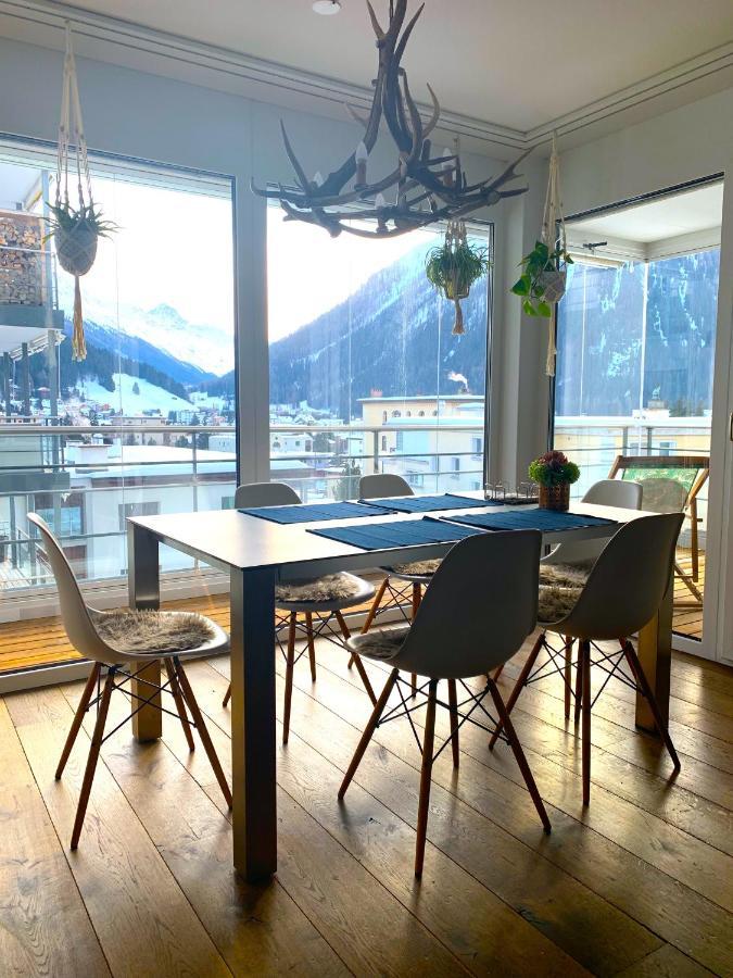 Apartment Bellania Davos Exteriör bild
