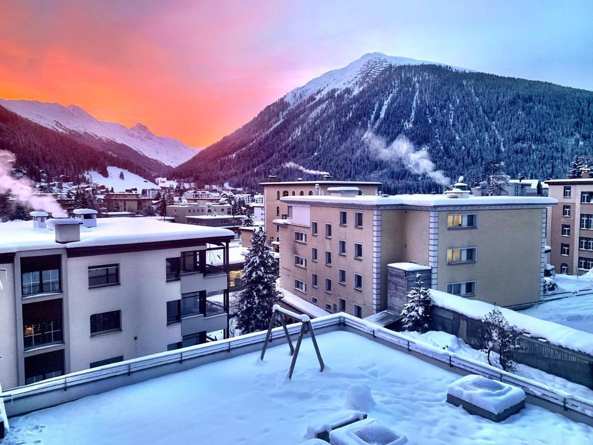 Apartment Bellania Davos Exteriör bild